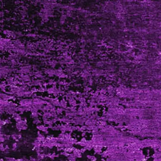 Purple And Gray Abstract Washable Area Rug With UV Protection Photo 3