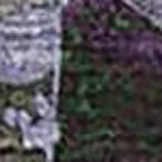 Purple And Gray Abstract Washable Area Rug With UV Protection Photo 4