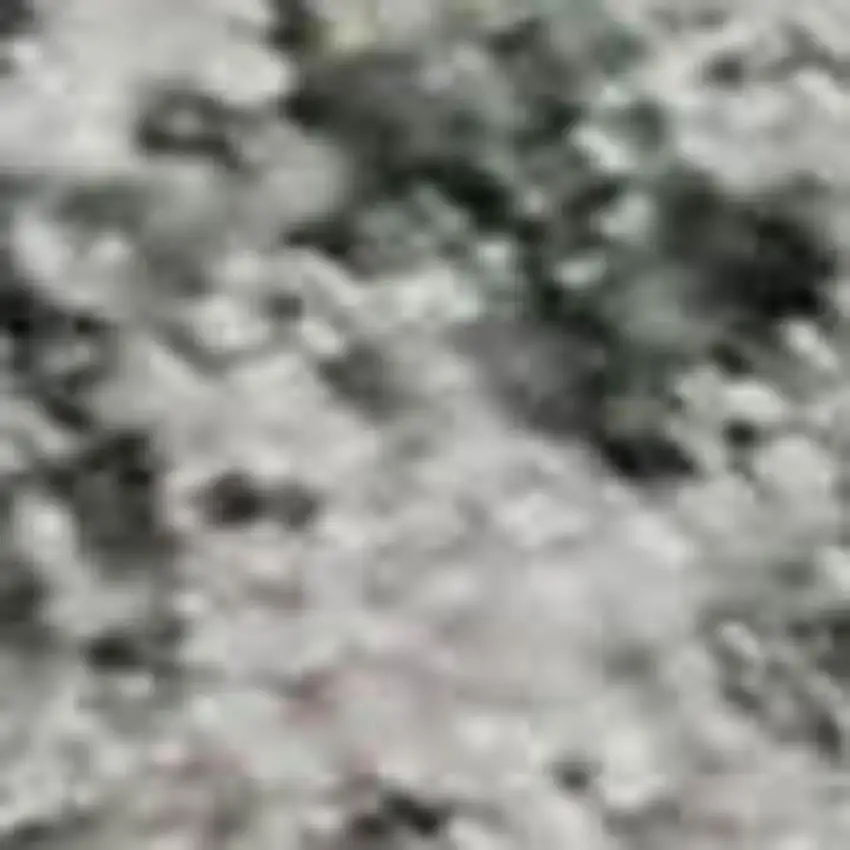 Purple And Green Abstract Washable Area Rug With UV Protection Photo 6