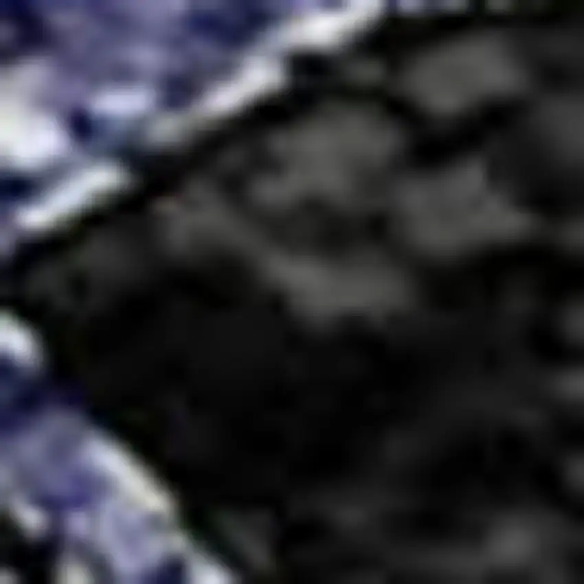 Purple And Green Abstract Washable Area Rug With UV Protection Photo 2