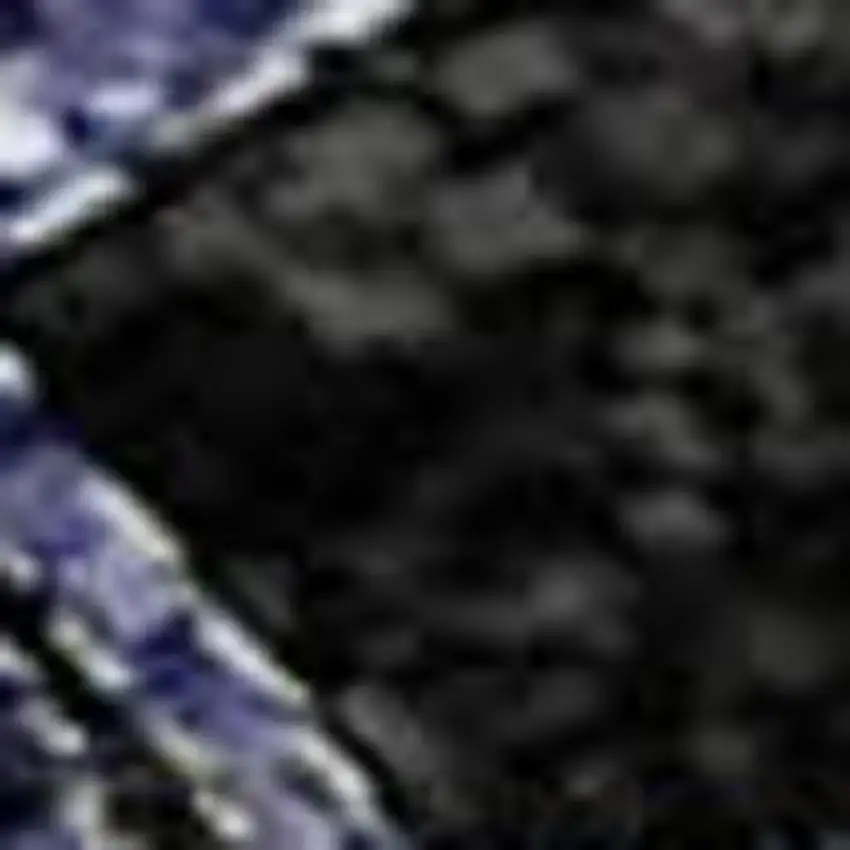 Purple And Green Abstract Washable Area Rug With UV Protection Photo 2