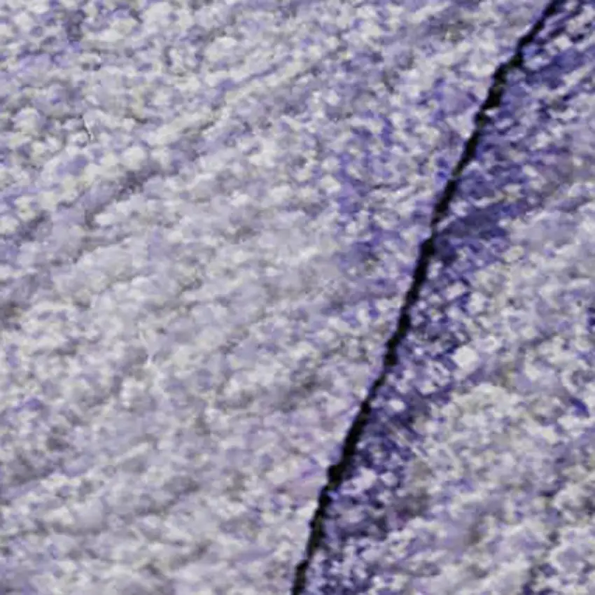 Purple And Ivory Abstract Washable Area Rug With UV Protection Photo 4