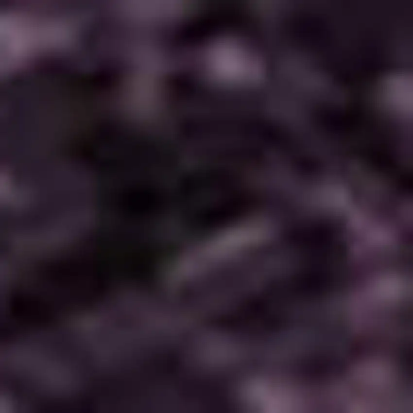 Purple And Ivory Abstract Washable Area Rug With UV Protection Photo 4