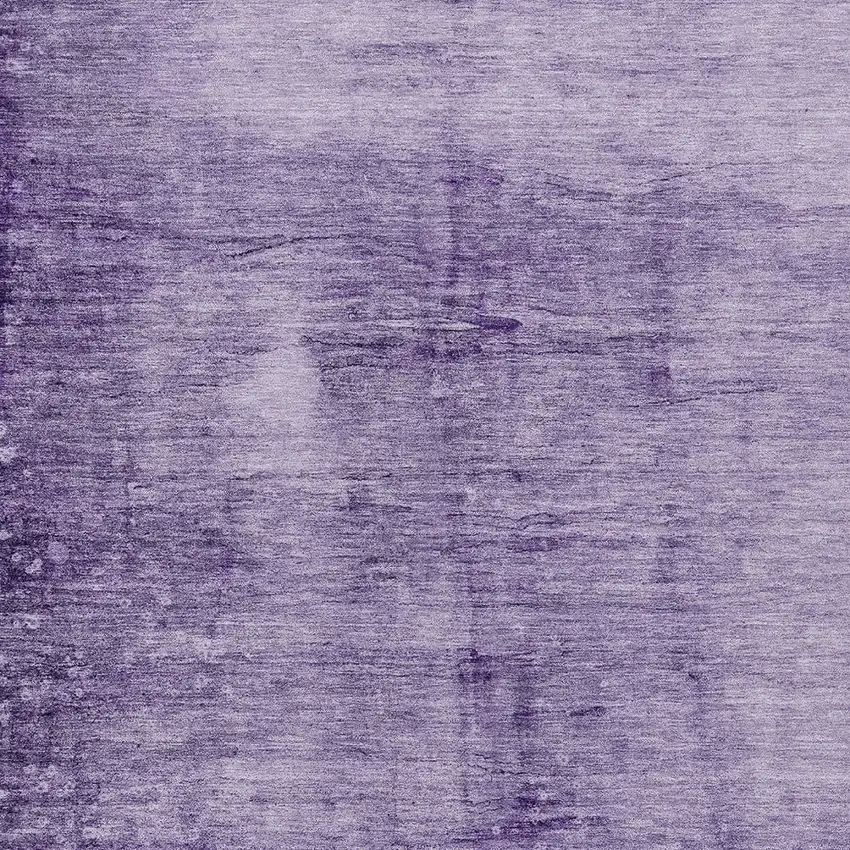 Purple And Ivory Abstract Washable Indoor Outdoor Area Rug Photo 6