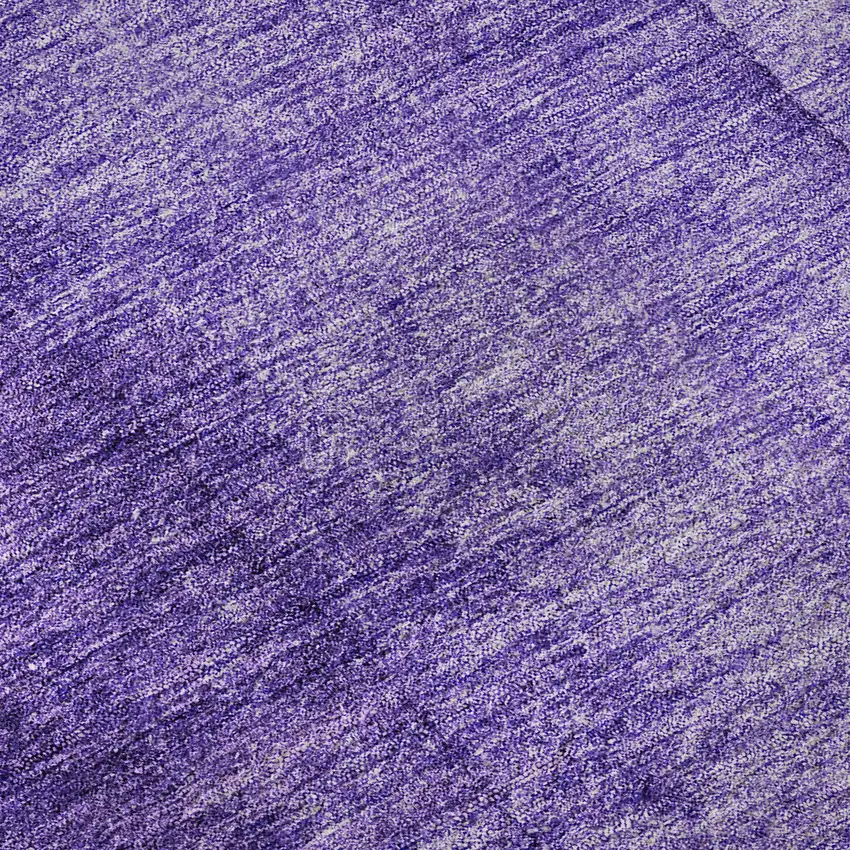 Purple And Ivory Ombre Washable Area Rug With UV Protection Photo 3