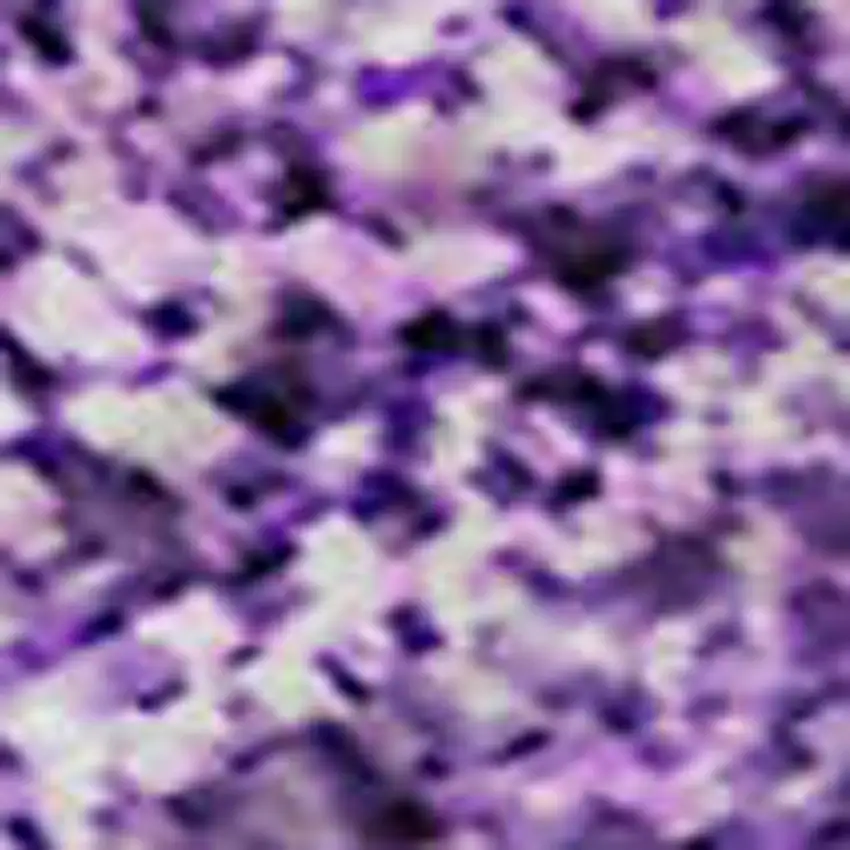 Purple And Ivory Ombre Washable Area Rug With UV Protection Photo 8