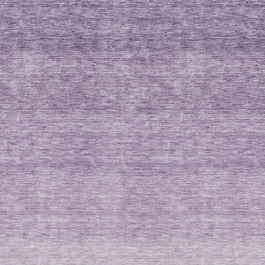 Purple And Ivory Ombre Washable Area Rug With UV Protection Photo 3