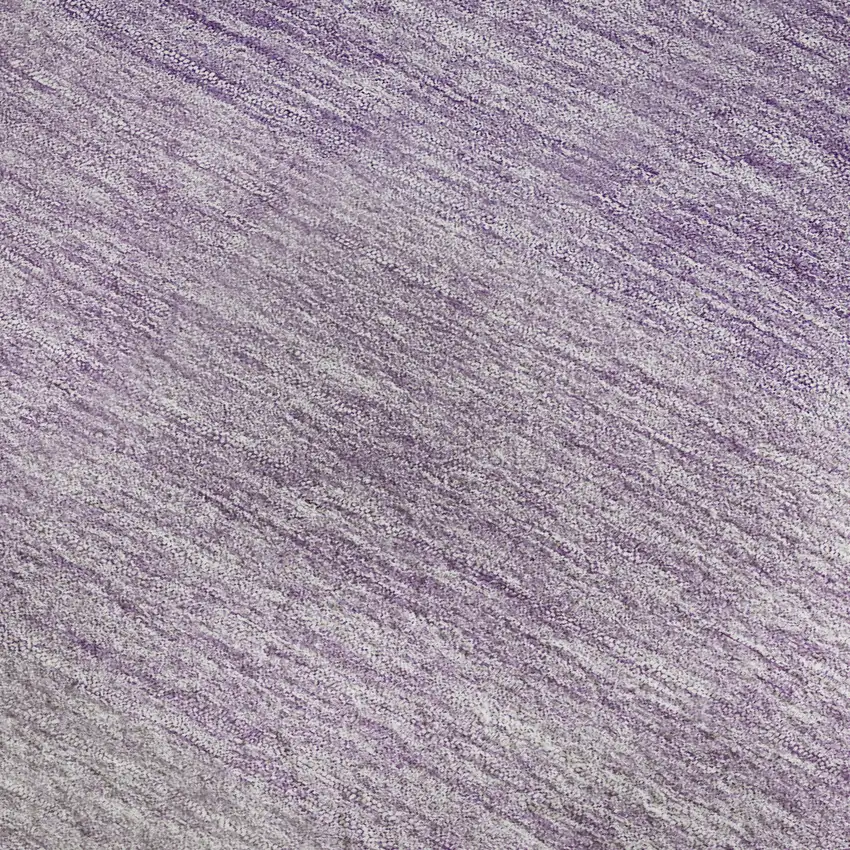 Purple And Ivory Ombre Washable Area Rug With UV Protection Photo 2