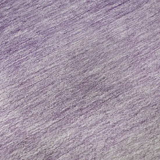 Purple And Ivory Ombre Washable Area Rug With UV Protection Photo 1