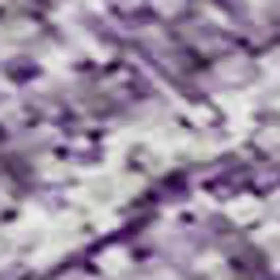 Purple And Ivory Ombre Washable Area Rug With UV Protection Photo 2