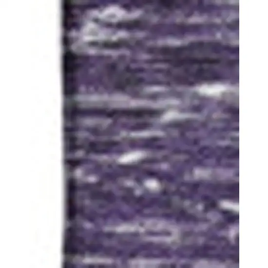 Purple And Ivory Patchwork Washable Area Rug With UV Protection Photo 3