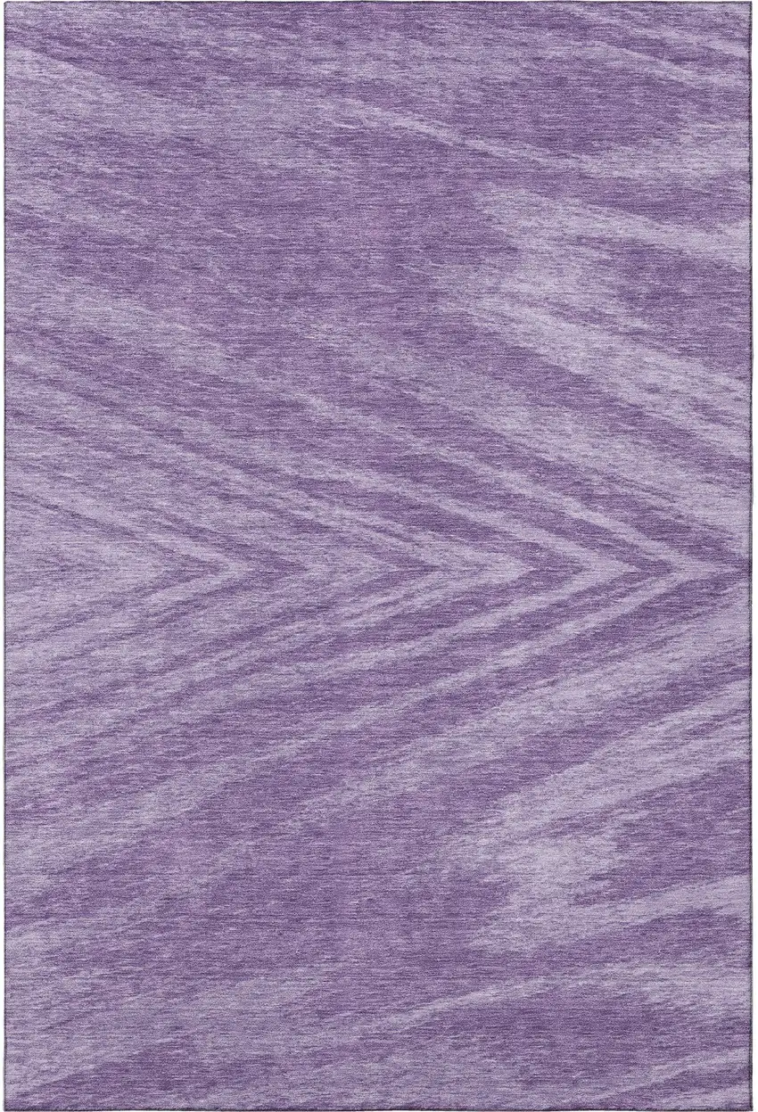 Purple And Lavender Abstract Washable Area Rug With UV Protection Photo 4