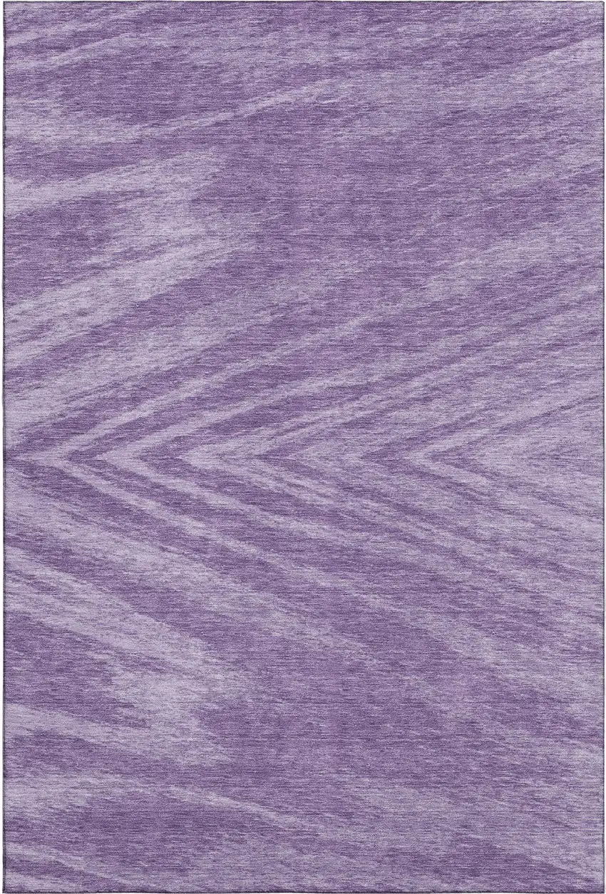 Purple And Lavender Abstract Washable Area Rug With UV Protection Photo 1