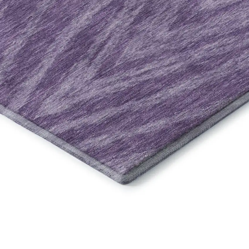 Purple And Lavender Abstract Washable Area Rug With UV Protection Photo 8