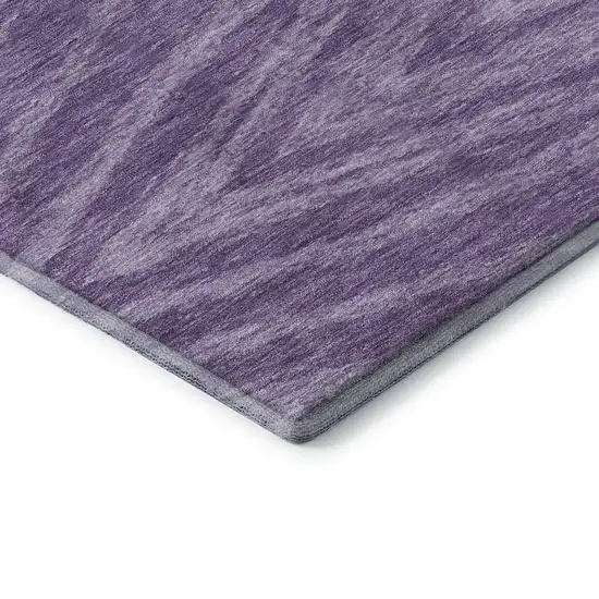 Purple And Lavender Abstract Washable Area Rug With UV Protection Photo 8