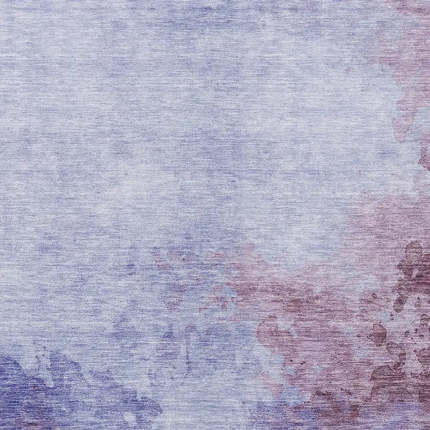 Purple And Lavender Abstract Washable Indoor Outdoor Area Rug Photo 5