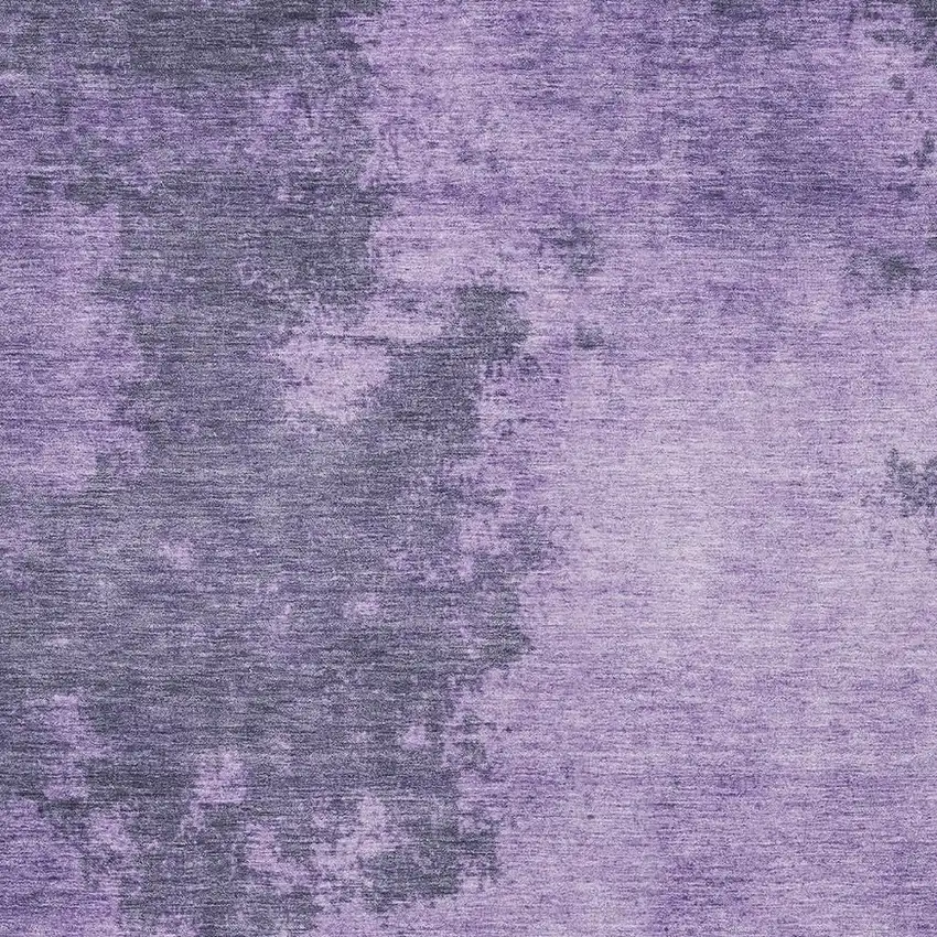 Purple And Lavender Abstract Washable Indoor Outdoor Area Rug Photo 3