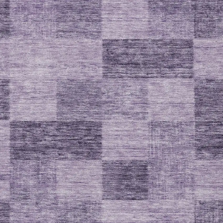 Purple And Lavender Geometric Washable Indoor Outdoor Area Rug Photo 5