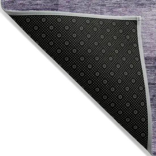 Purple And Lavender Geometric Washable Indoor Outdoor Area Rug Photo 3
