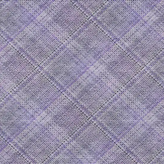 Purple And Lavender Plaid Washable Indoor Outdoor Area Rug Photo 5