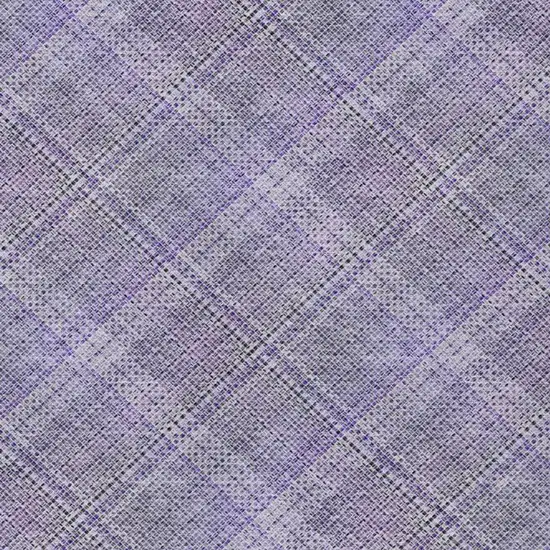 Purple And Lavender Plaid Washable Indoor Outdoor Area Rug Photo 4