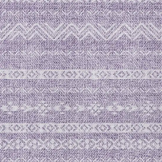 Purple And Lavender Southwestern Washable Indoor Outdoor Area Rug Photo 5