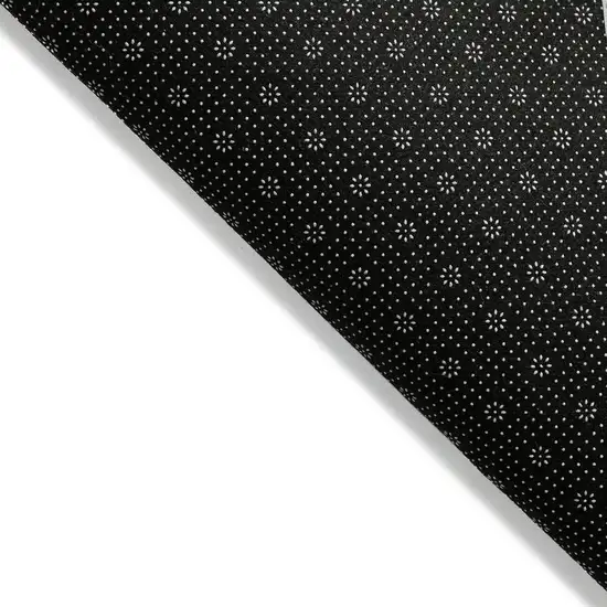 Purple And Lime Green Geometric Washable Indoor Outdoor Area Rug Photo 1