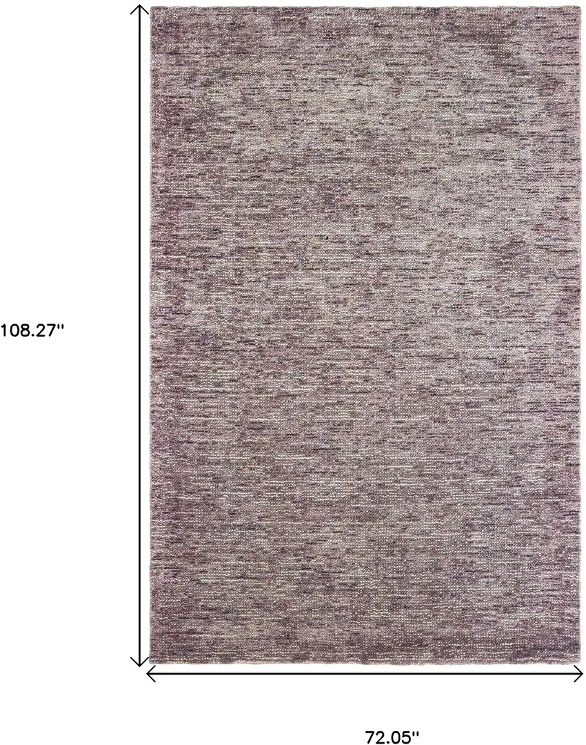 Purple And Pink Hand Tufted Area Rug Photo 3