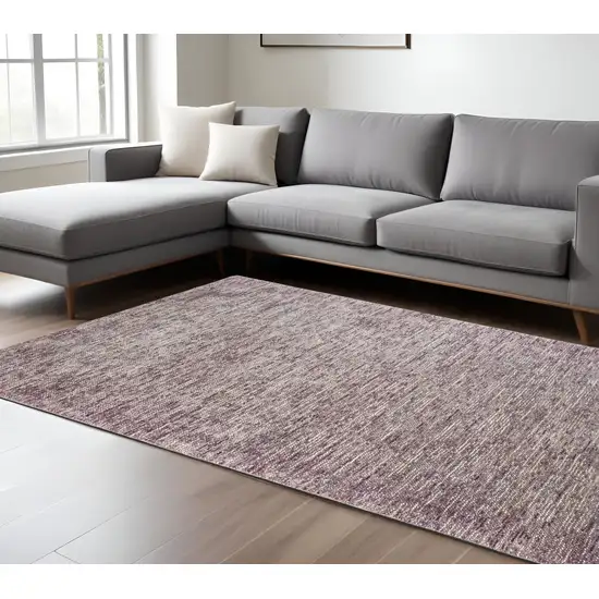 Purple And Pink Hand Tufted Area Rug Photo 1