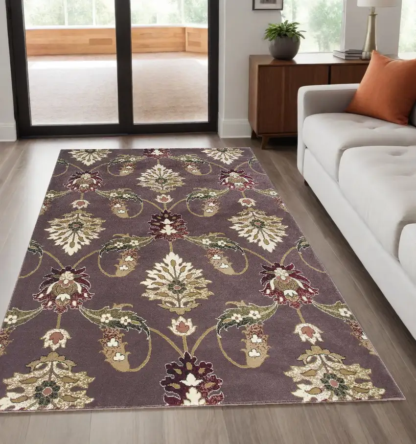 Purple Area Rug Photo 1