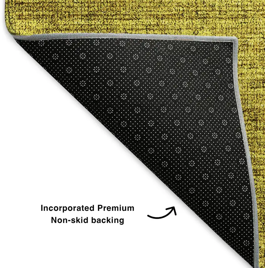 Purple Blue And Gold Ombre Washable Area Rug With UV Protection Photo 7