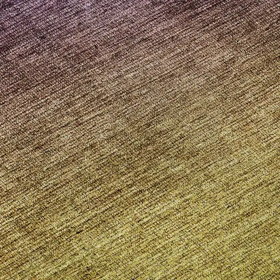 Purple Blue And Gold Ombre Washable Area Rug With UV Protection Photo 8