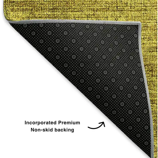 Purple Blue And Gold Ombre Washable Area Rug With UV Protection Photo 6