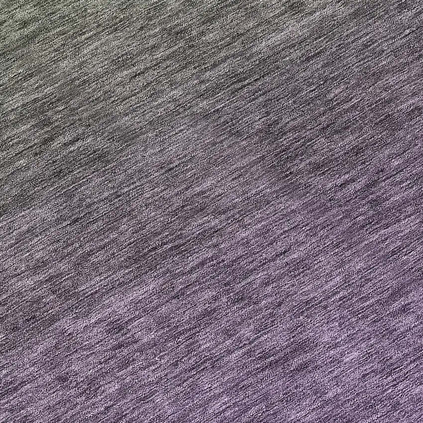 Purple Charcoal And Green Ombre Washable Indoor Outdoor Area Rug Photo 8