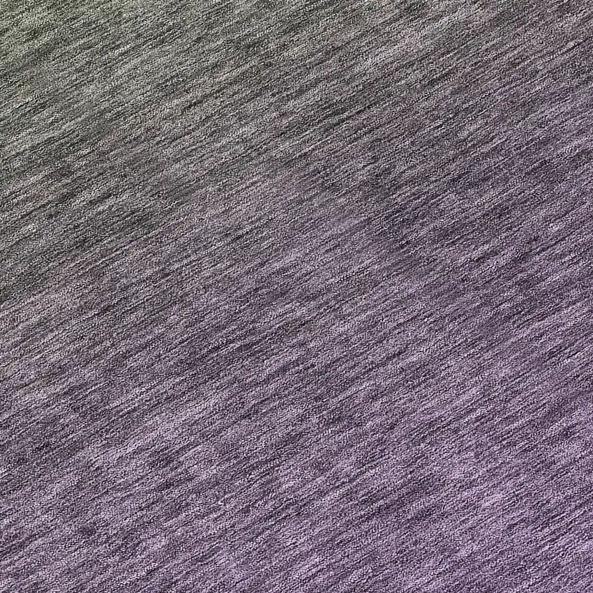 Purple Charcoal And Green Ombre Washable Indoor Outdoor Area Rug Photo 8