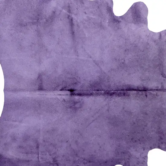 Purple Cowhide Area Rug Photo 4