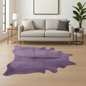 Photo of Purple Cowhide - Rug