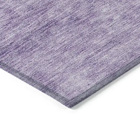 Purple Eggplant And Lavender Abstract Washable Indoor Outdoor Area Rug Photo 5