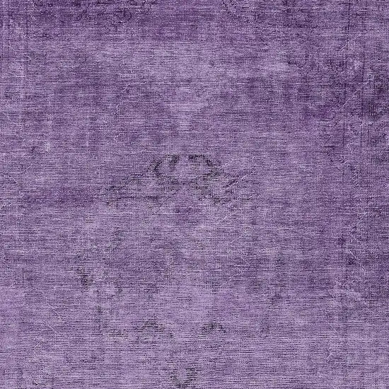 Purple Eggplant And Lavender Oriental Washable Indoor Outdoor Area Rug Photo 5