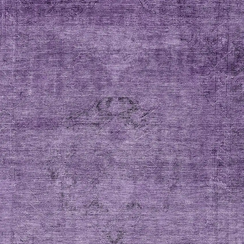 Purple Eggplant And Lavender Oriental Washable Indoor Outdoor Area Rug Photo 5