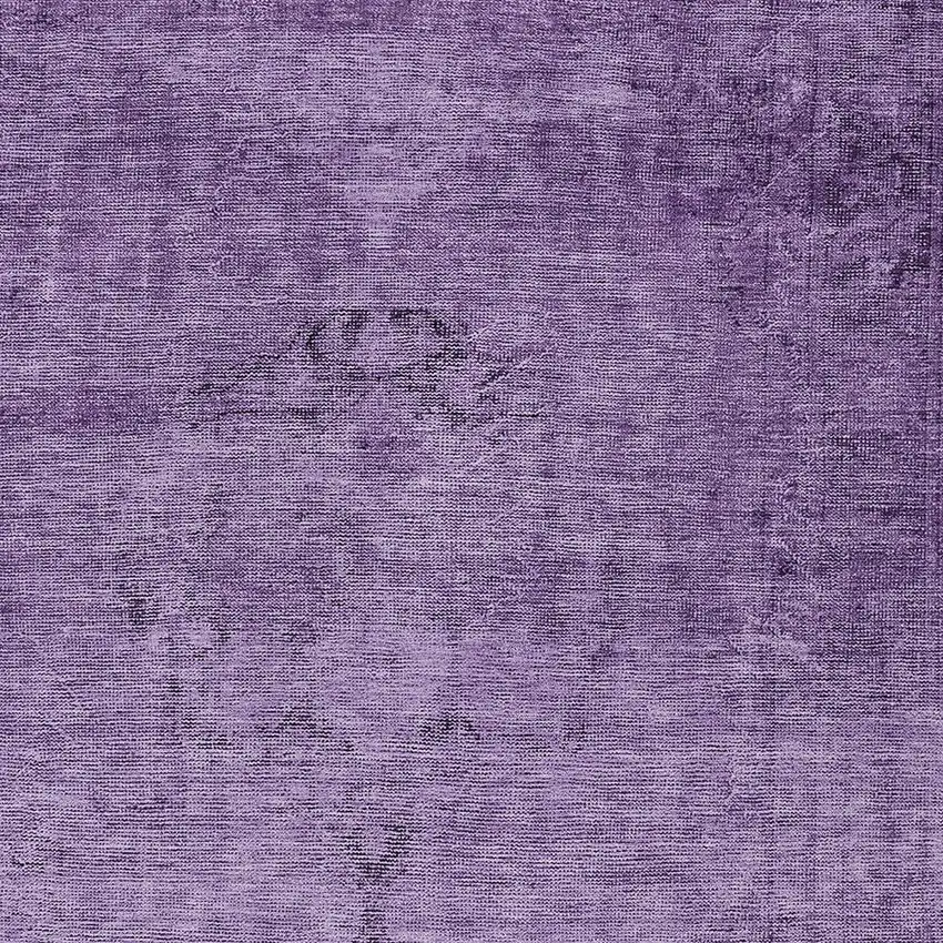 Purple Eggplant And Lavender Oriental Washable Indoor Outdoor Area Rug Photo 5