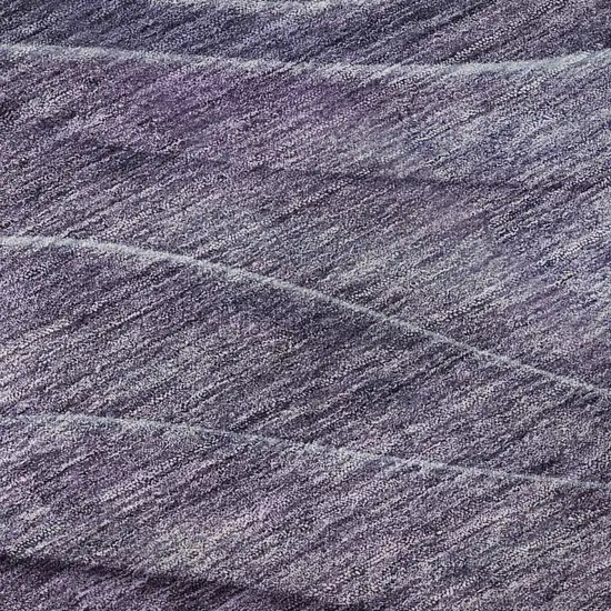 Purple Gray And Silver Abstract Washable Area Rug With UV Protection Photo 9