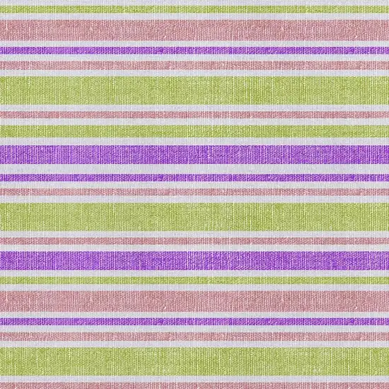 Purple Green And Blush Striped Washable Area Rug With UV Protection Photo 2