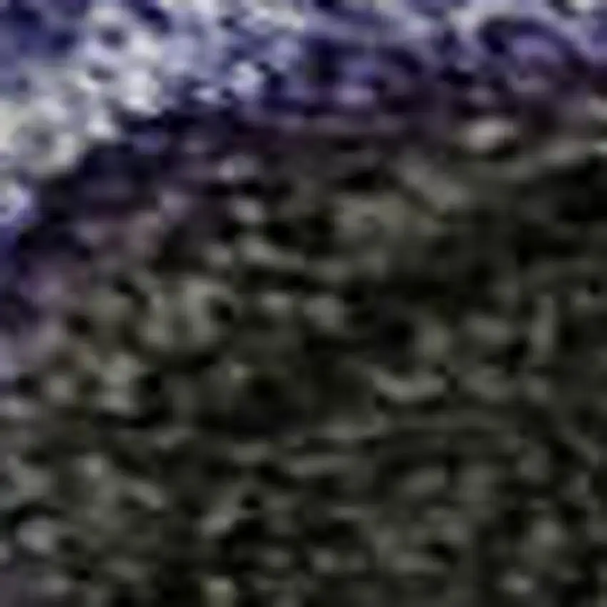 Purple Green And Ivory Polka Dot Washable Area Rug With UV Protection Photo 2