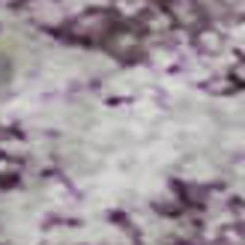 Purple Ivory And Green Abstract Washable Area Rug With UV Protection Photo 5