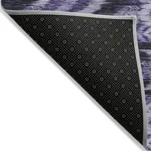 Photo of Purple Lavender And Plum Southwestern Washable Indoor Outdoor Area Rug
