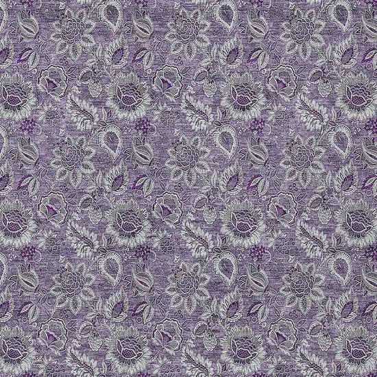 Purple Lilac And Lavender Floral Washable Indoor Outdoor Area Rug Photo 6