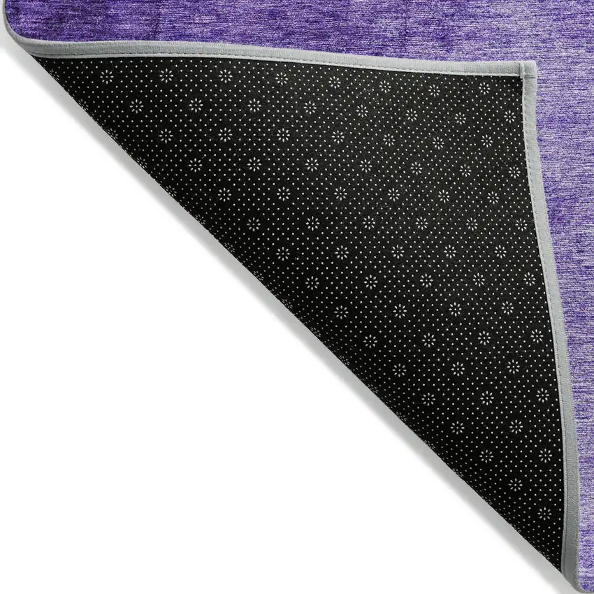 Purple Lilac And Lavender Ombre Washable Indoor Outdoor Area Rug Photo 2
