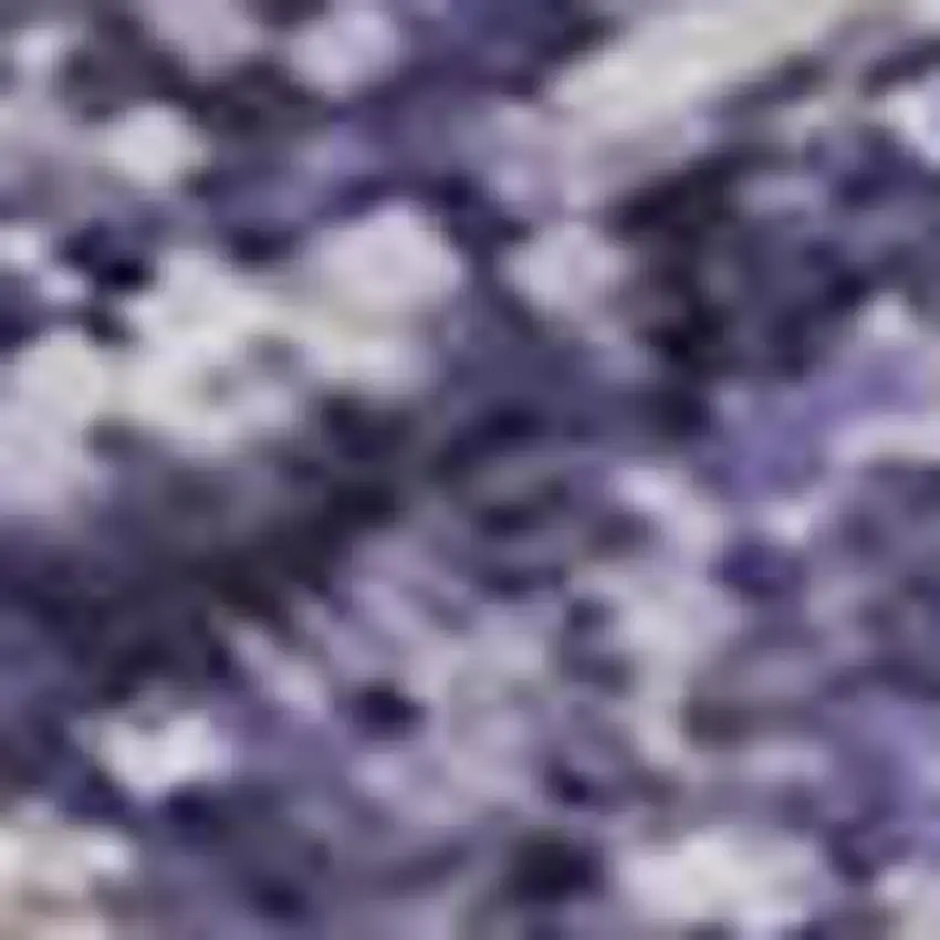 Purple Mint Green And Beige Southwestern Washable Area Rug With UV Protection Photo 4