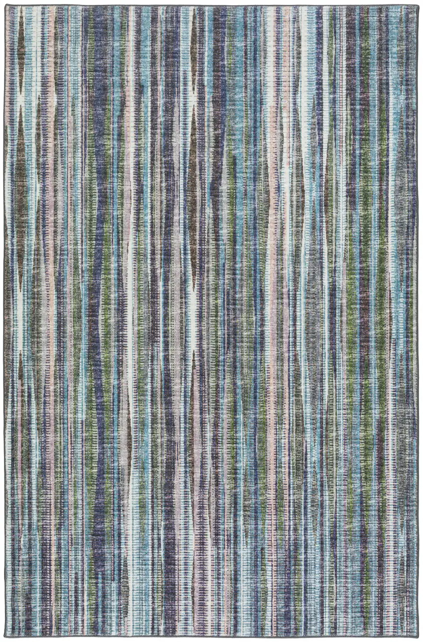 Purple Ombre Tufted Handmade Area Rug Photo 1